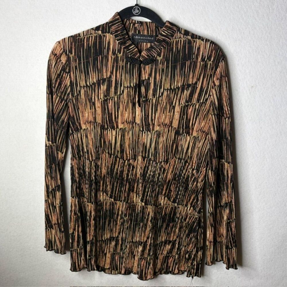 Connected-apparel Women's Brown Blouse